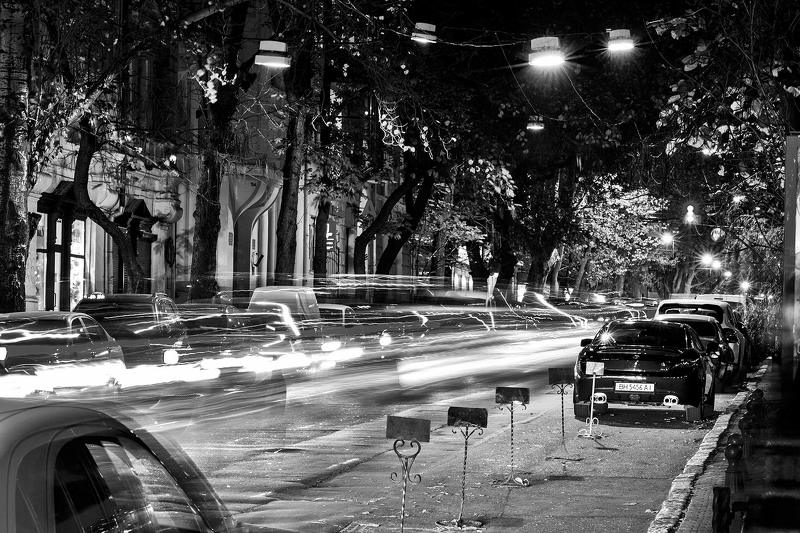 Одесса, ночь, стрит Час пик...photo preview