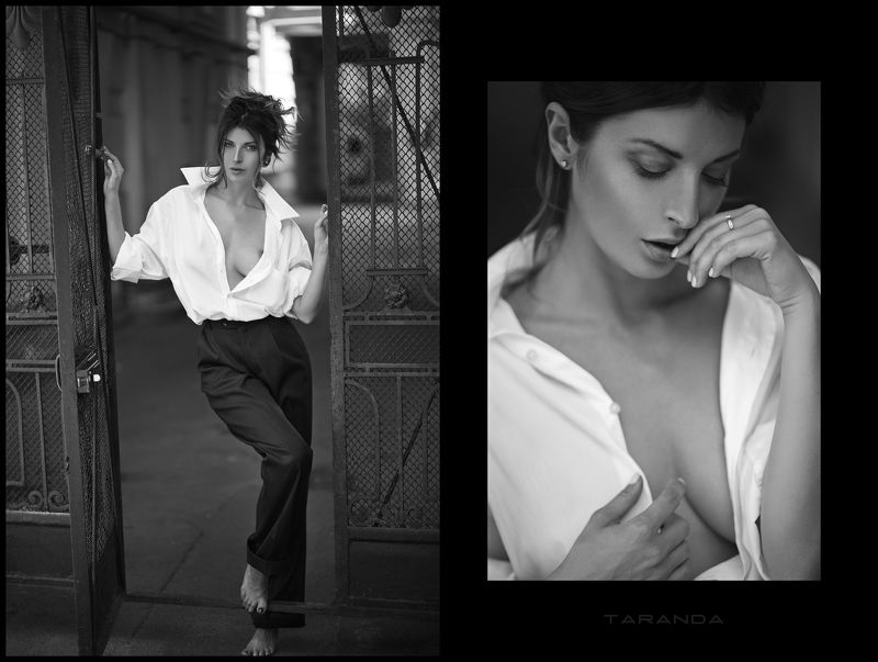 girl, kiev, ukraine, street, portrait, sweet, light, sexy, beauty, retro, nude, suit, bw photo preview