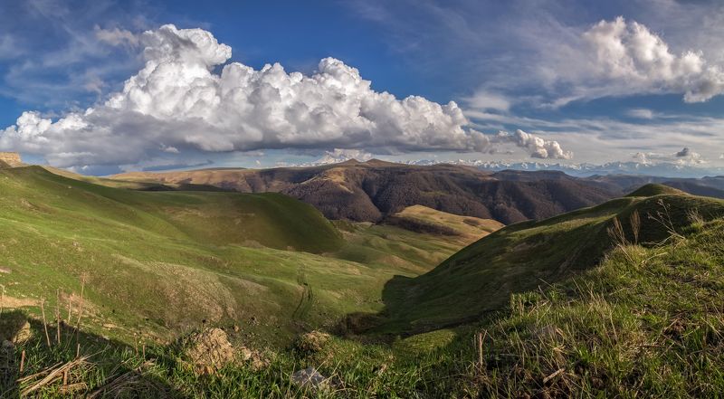 карачаево-черкесия ,кчр ,горы,    перевал  гум-баши Перевал Гум-баши... фото превью