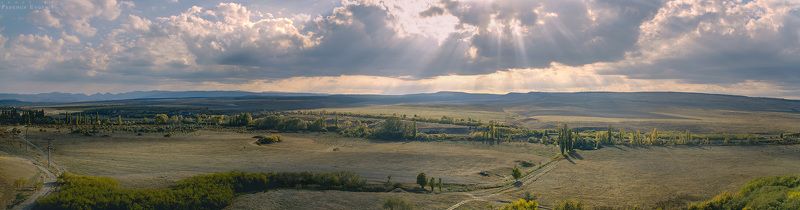 крым, просторы, белая, скала, панорама Крымские просторыphoto preview