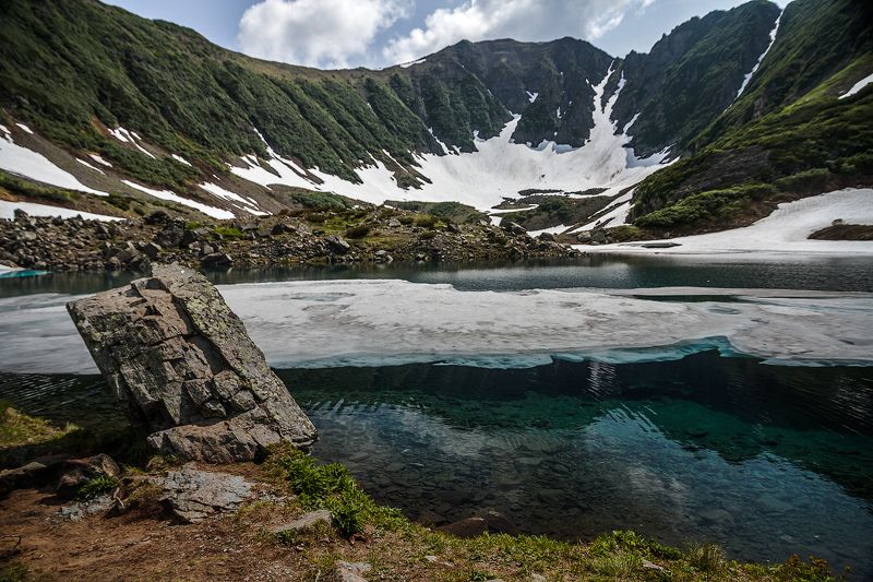 Камчатка, голубые озера, поход, природа, пейзаж, виды, горы, снежник, путешествие Голубые озера. Камчаткаphoto preview