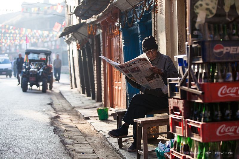 непал, гималаи, катманду, бхактапур, непальский, культура, буддизм, каникулы, туризм, nepal,  himalayas,  kathmandu, culture, buddhism, holiday, nepali, tourism, siberiantrip_ru Непальский стритphoto preview