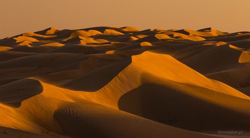 Oman, desert, dunes, sand,  Sharqiya desert at sunset photo preview
