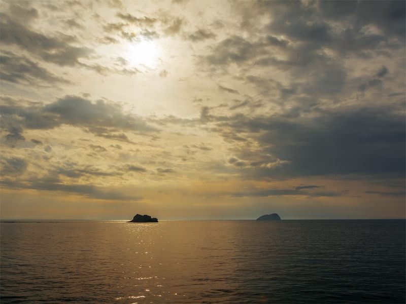 природа, море, пейзаж, остров, закат, вечер, ++++photo preview