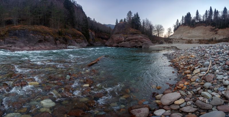 карачаево-черкесия ,кчр ,р. большая лаба , лаба Река Большая Лаба... фото превью