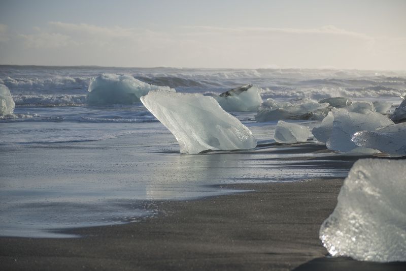 исландия Ледниковый пляжphoto preview