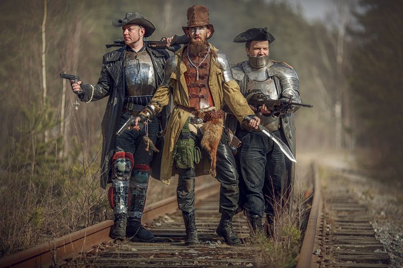 охотник, фэнтази, рехов, сергейрехов, rekhov, sergejrekhov Охотники за головамиphoto preview