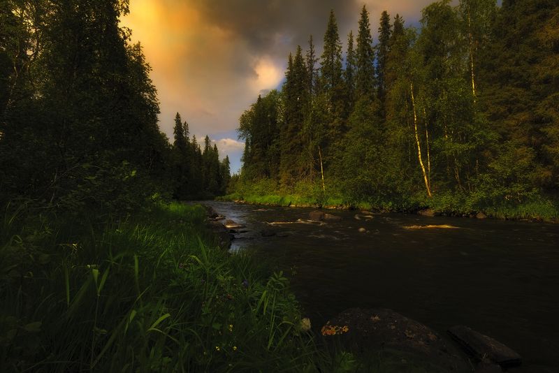 река Пила, Терский берег, Кольский полуостров, умба река Пила, Терский берегphoto preview