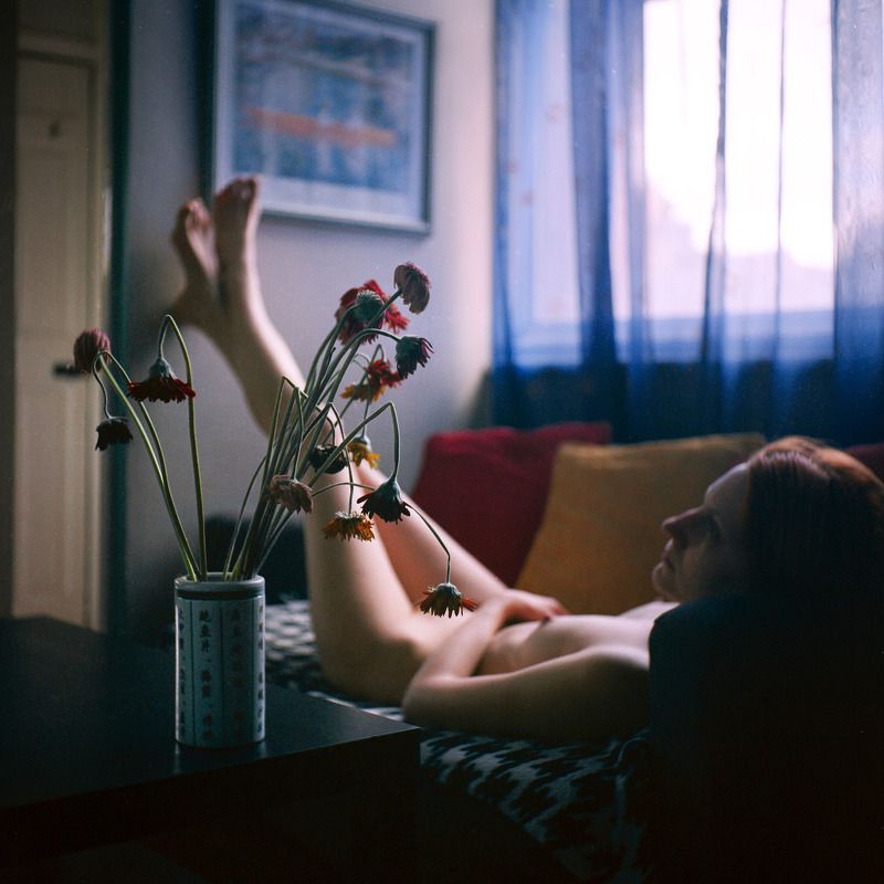 nude film kodak flowers analogue Still Life With Nudephoto preview