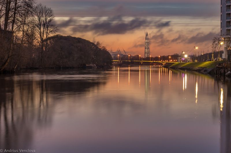 Закат на Ждановкеphoto preview