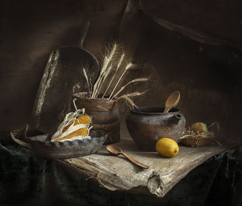 натюрморт, still life Деревенский натюрмортphoto preview