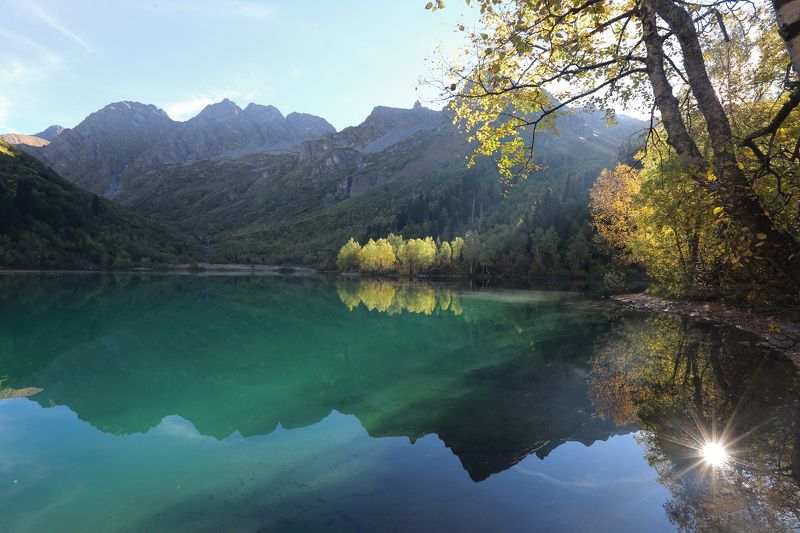 Утро в горахphoto preview