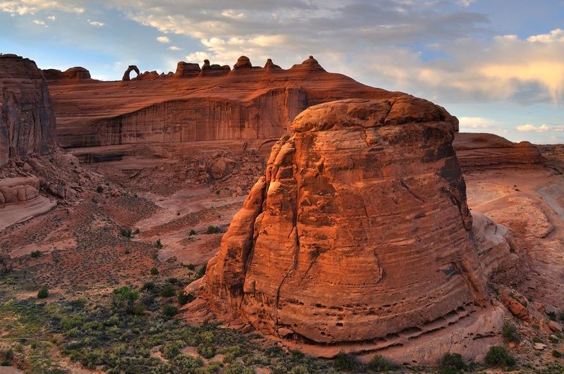 USA, national park,stone, rock, orange, travel, canyon, America Arches NP 1photo preview