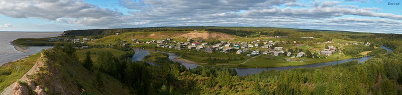 #dervod #Drevo Деревня Лямца, берег Белого моря.photo preview