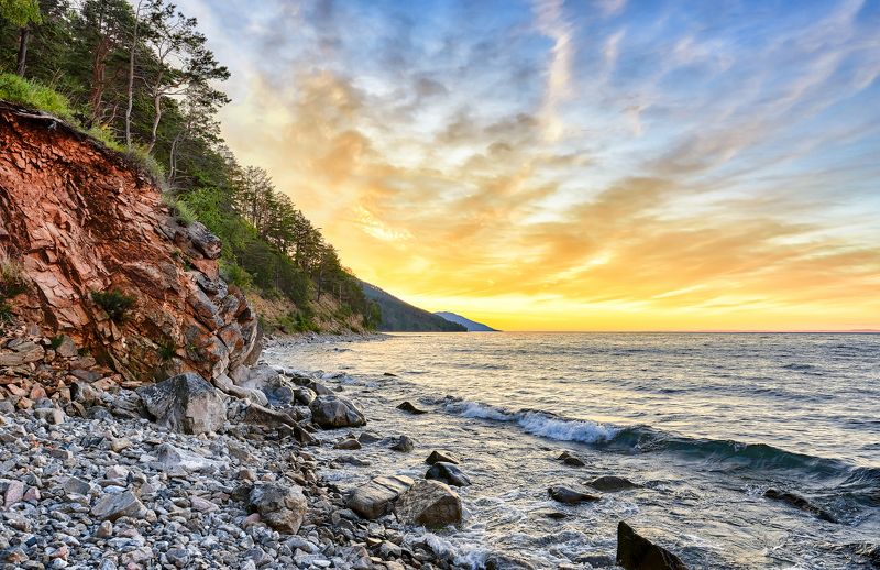 Июльский рассвет на Байкалеphoto preview