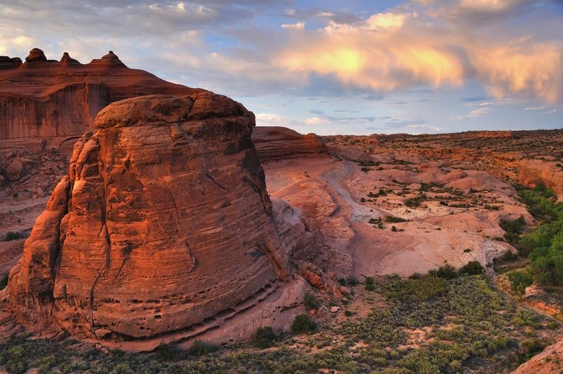 USA, national park,stone, rock, orange, travel, canyon, America Arches NP 3photo preview