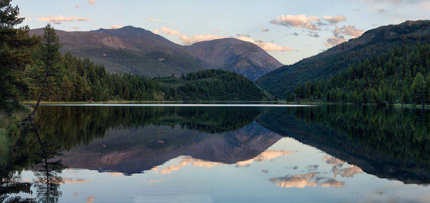 Тихий вечер на Кёк-Кель. Автор: Николай Ляпин Горный Алтай, Николай Ляпин