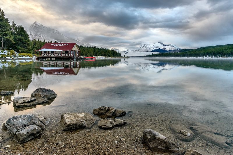 Канада, Скалистые горы, Джаспер Утро в горахphoto preview