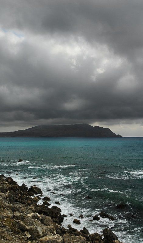 козлов артур, море, камни, меганом, крым, пасмурность Пасмурная бирюзаphoto preview