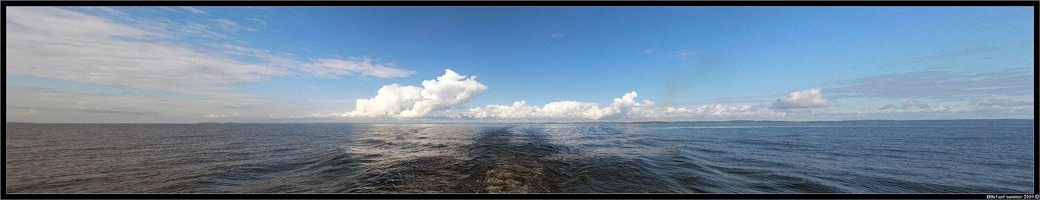 Две стихии в покое.. Автор: Павел Жданов ладожское, озеро_по, пути, с, валаама_лето., Павел Жданов