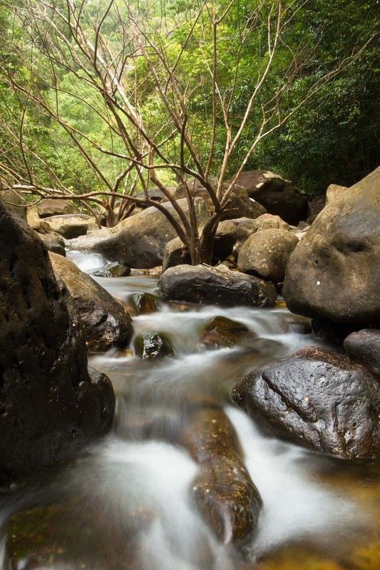 ко, чанг, остров, длинная, выдержка, водопад Секреты джунглейphoto preview