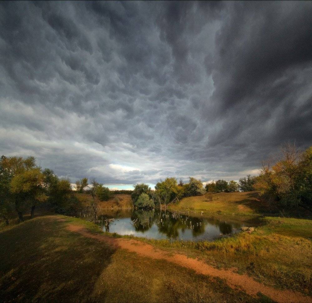 осень, тучи, Петриченко Валерий