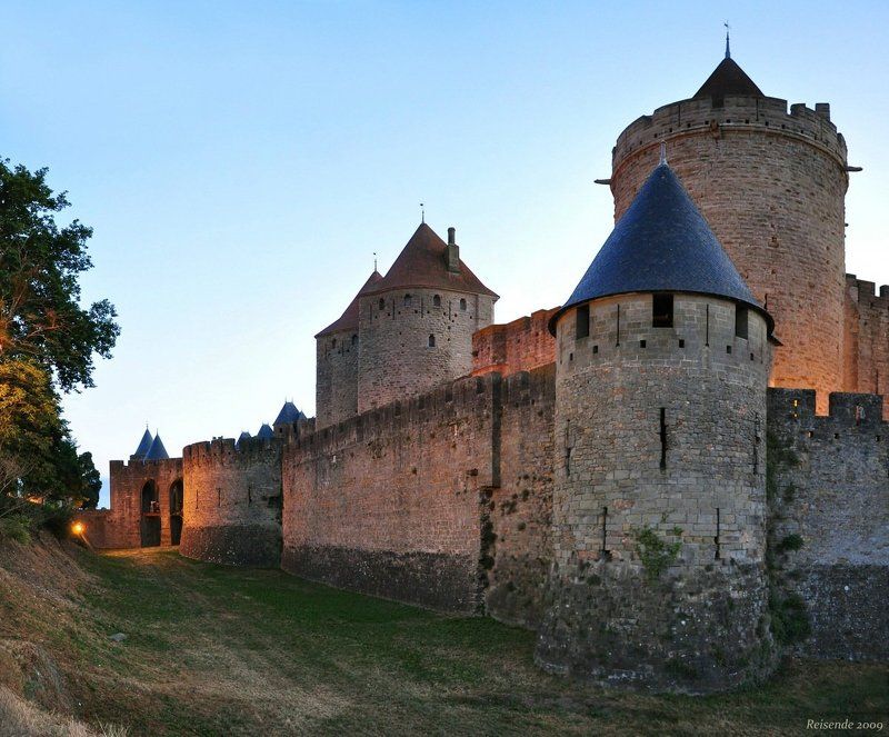 франция, лангедок, крепость, каркассон, tour, de, berard Tour de Berardphoto preview