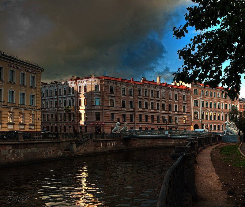 санкт-петербург Львиный мостикphoto preview