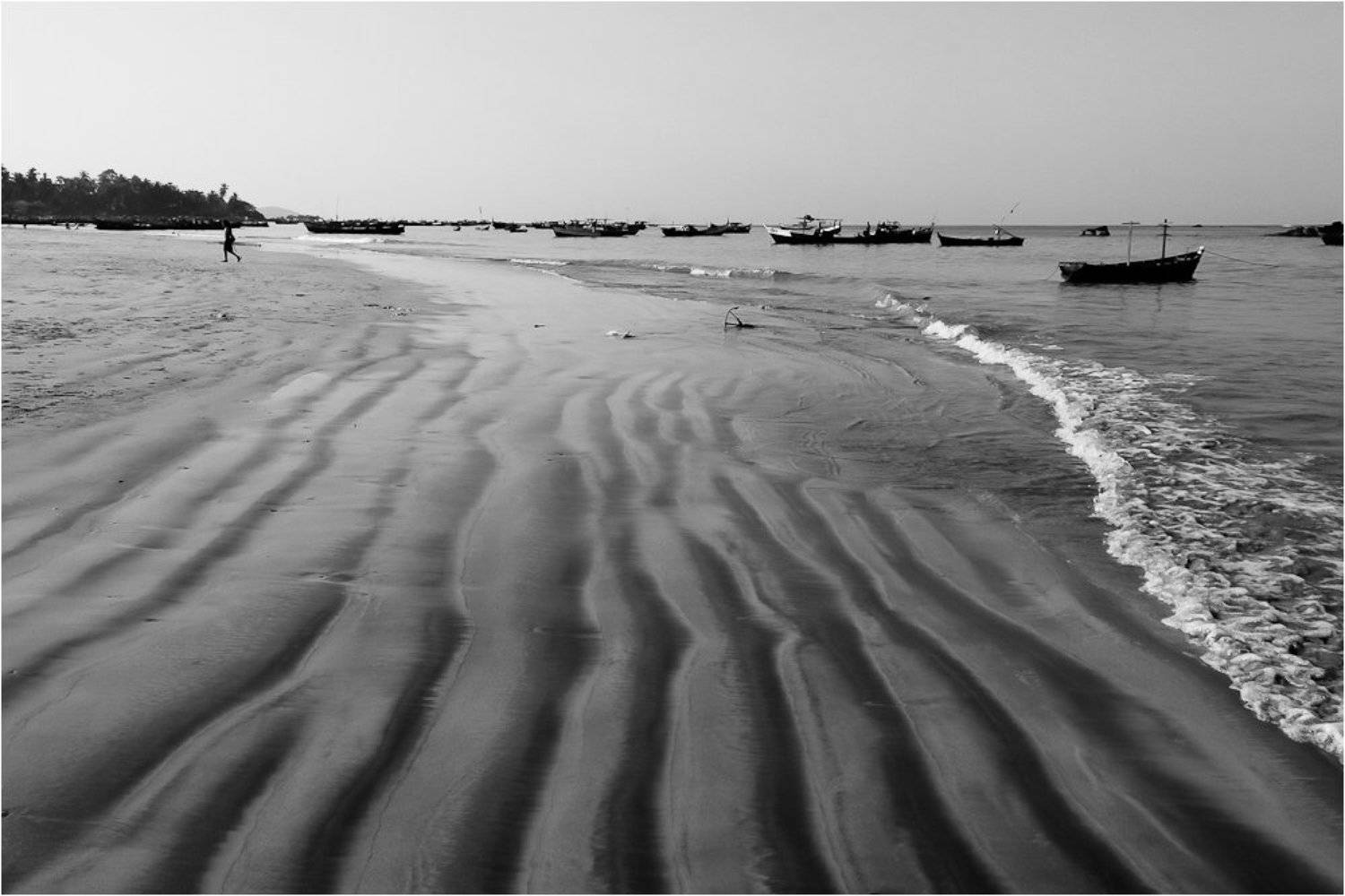 Отлив. Автор: Andrey D мьянма,пляж,рыбаки,лодки, Andrey D