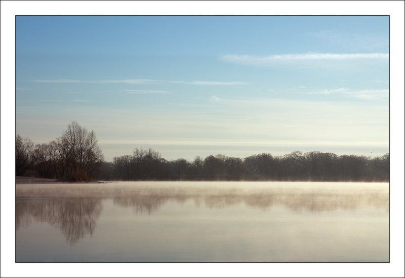 река, туман Туманнаяphoto preview