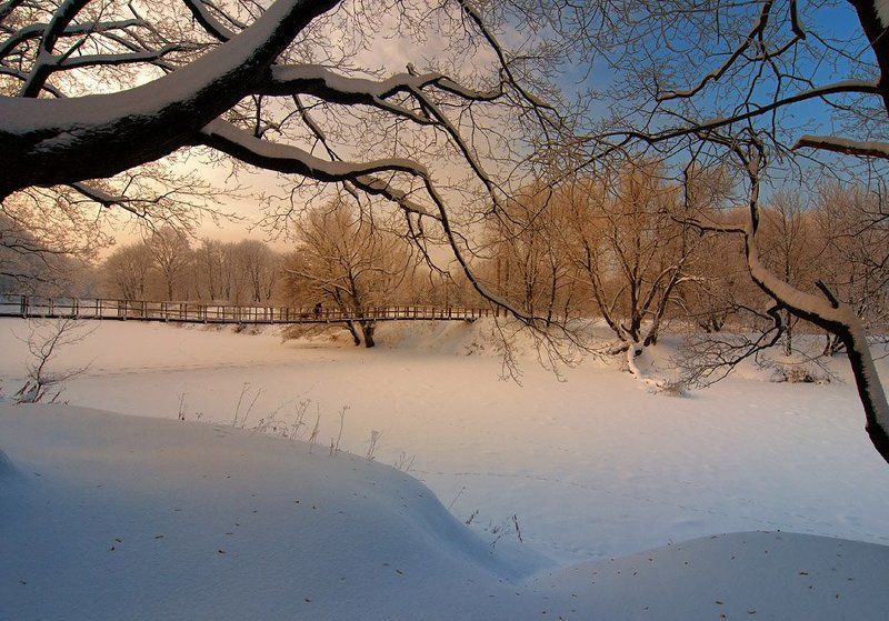 зимний, вечер Зимний вечер фото превью