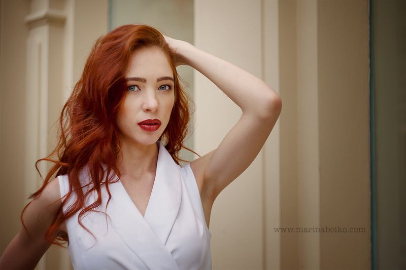 девушка, женщина, woman, женский портрет, портрет, portrait, фото, фотография, photo, photography, redhair, рыжая Валентинаphoto preview