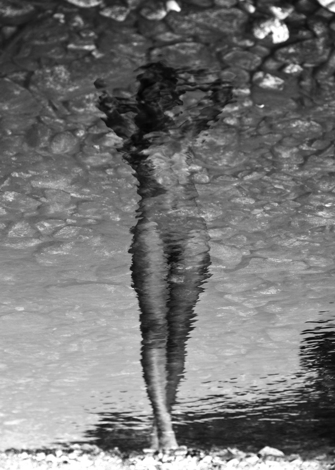 девушка, вода, отражение, ню, портрет, владивосток, приморье, бухта астафьева, Антон Блохин