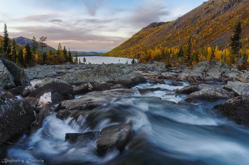 Водопад Шумы и Нижнее Мультинское озероphoto preview