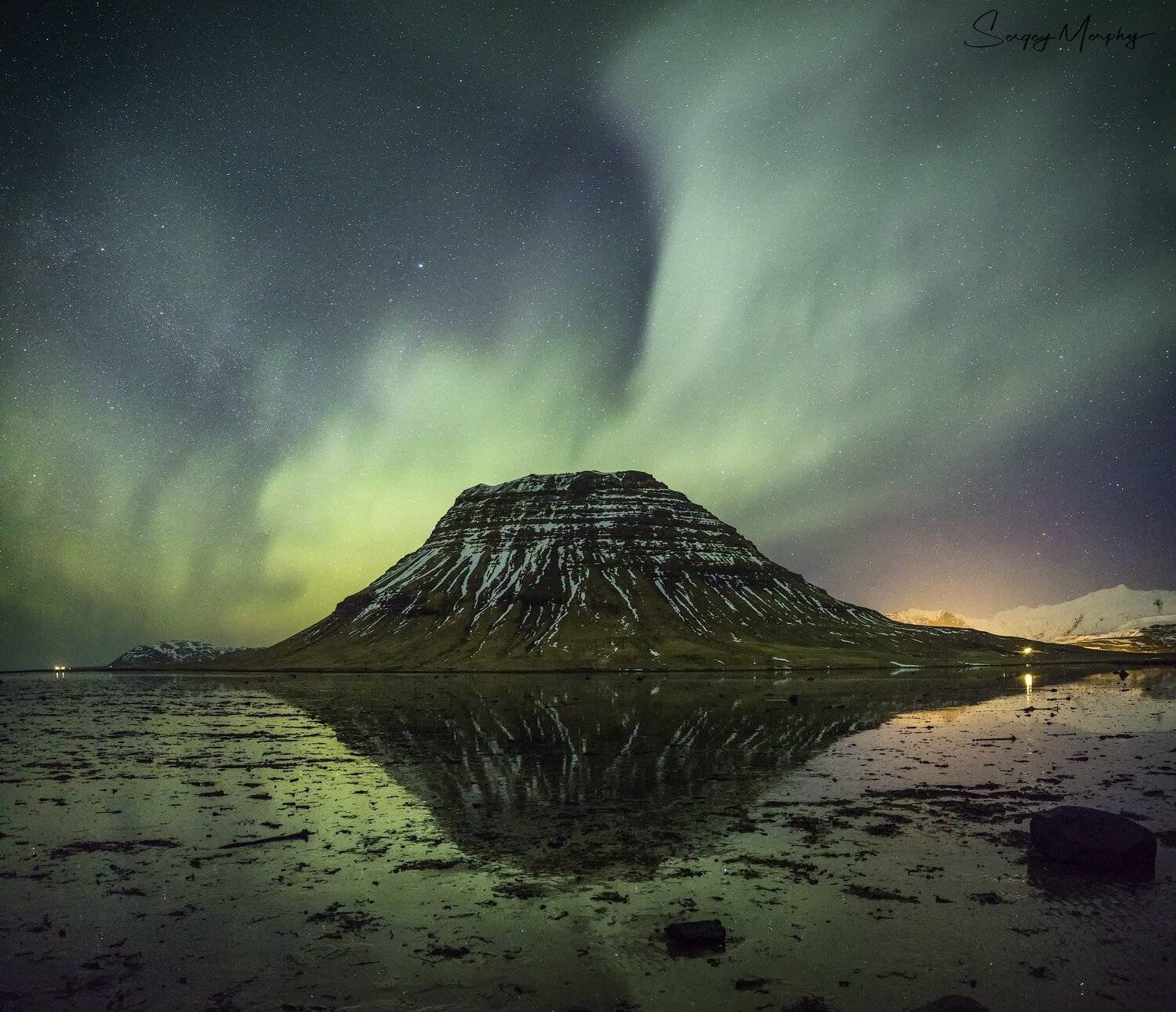 Different view of Kirkjufell mountain. Iceland. Автор: Sergey Merphy kirkjufell iceland northern lights, Sergey Merphy