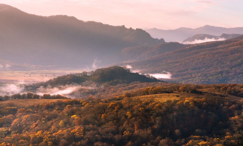 Встреча осени с рассветомphoto preview