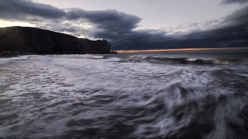 прибой, рассвет, крым, судак, утро, море Прибой на рассветеphoto preview