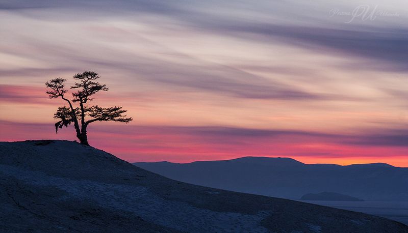Закат на Байкале.photo preview