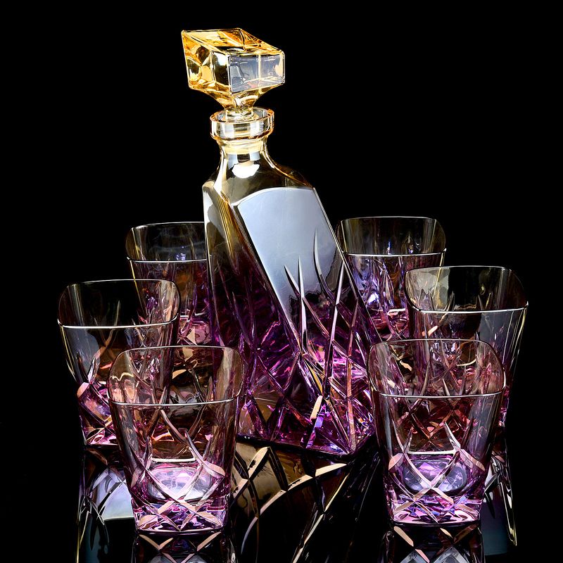 Фотосъёмка изделий из стекла, предметный фотограф, фотосъёмка для каталога, Набор под вискиphoto preview