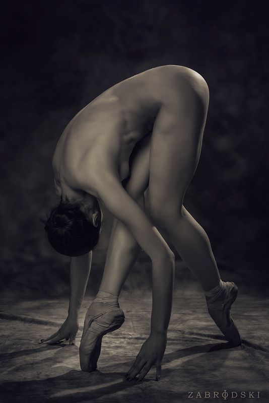 dance, dancer, danza, zabrodski, ivan zabrodski, bailarina, ballerina, puntas, body, Desnudo en puntasphoto preview