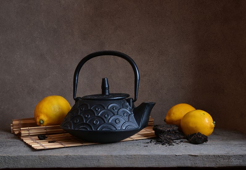 еленабелова, натюрморт Зимний чайphoto preview