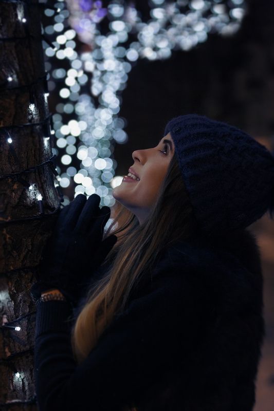 Саша. Город. Огоньки.photo preview