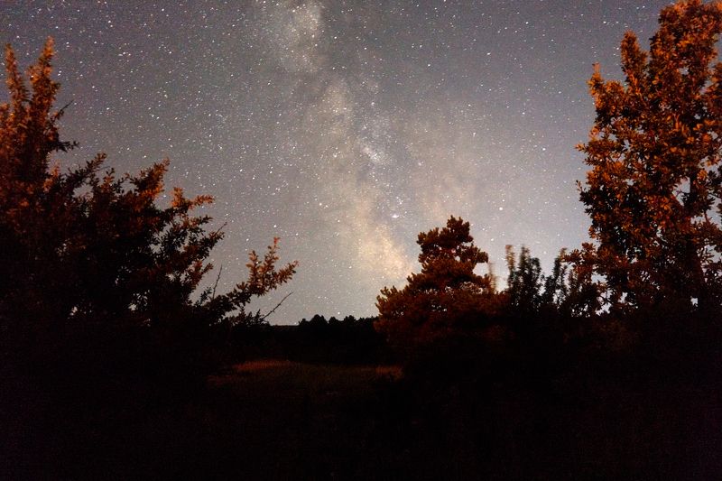 Ай-Петри Крым звезды млечный путь Млечный путь.photo preview