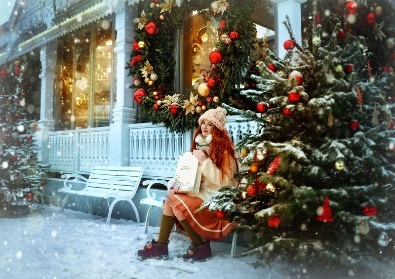 Предновогоднее, снежно-морозное.)photo preview