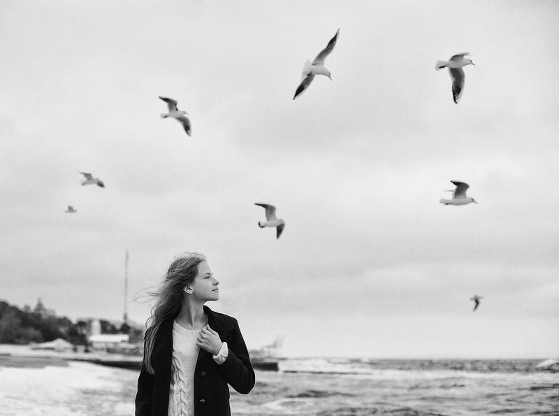 phfranpolonskiy franpolonskiy portraite girl portreitegirls europe elle vouge photography dnepr photosession women fashion sepia bw blackandwhite [ Marika ]photo preview