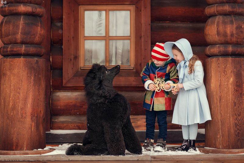 Зимний Буратиноphoto preview