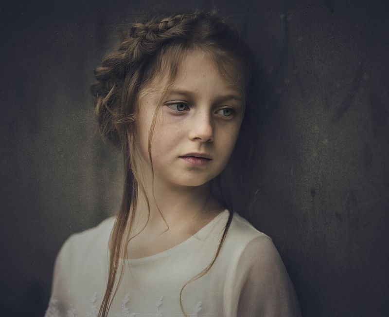 Blue portrait of Anneliese..photo preview