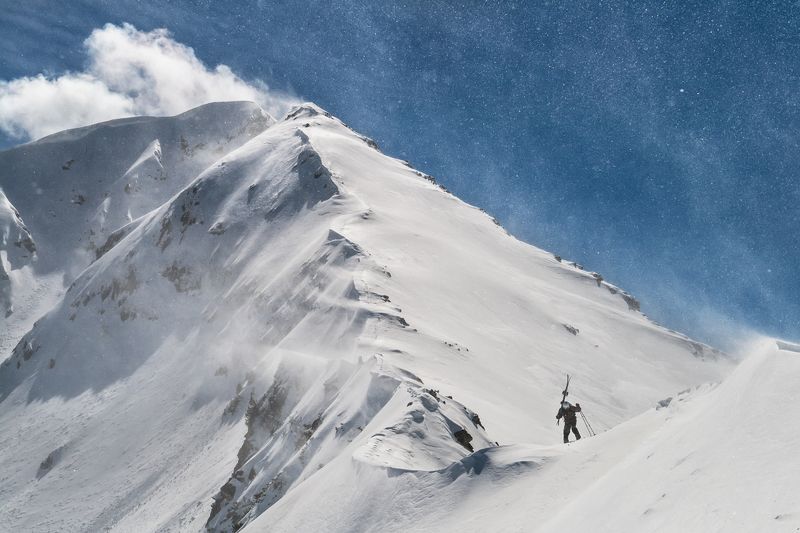 winter, mountain, Bulgaria, free-skiing, snow, wind, bansko  Todorka Peakphoto preview