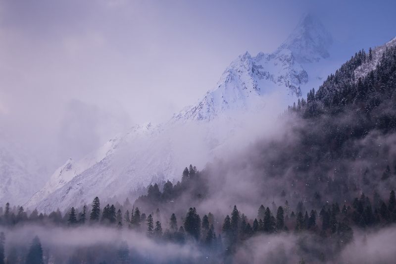 Туманный Домбайphoto preview