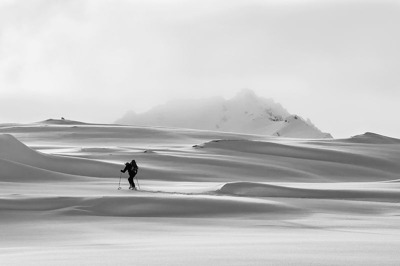 winter mountain national park rila Bulgaria ski touring snow The Rila Dessertphoto preview